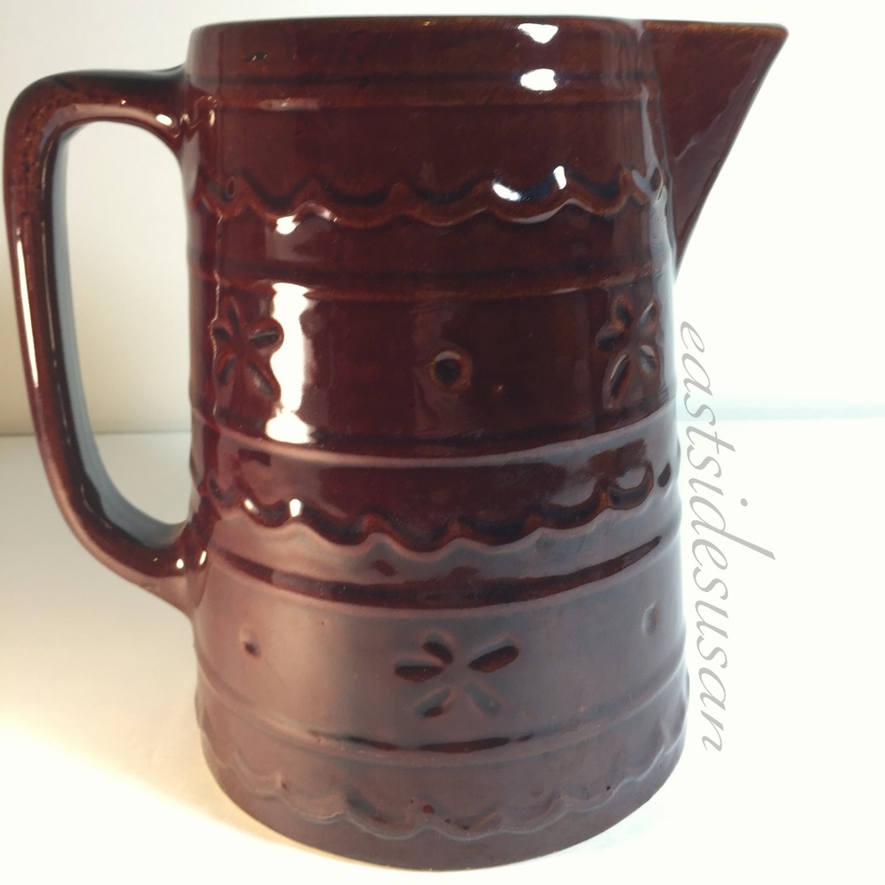 Large VTG 1950s MARCREST Daisy and Dot Pitcher EX!